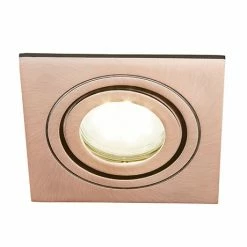 Revive Lighting Revive Brushed Copper Square Tiltable Downlight