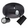 Revive Lighting Revive Black 3 Light Spotlight