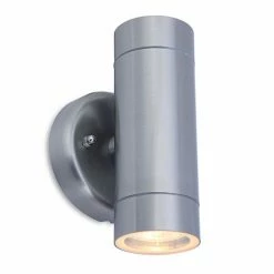 Revive Lighting Revive Outdoor Modern Stainless Steel Up & Down Wall Light