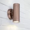 Revive Lighting Revive Outdoor Modern Copper Up & Down Wall Light