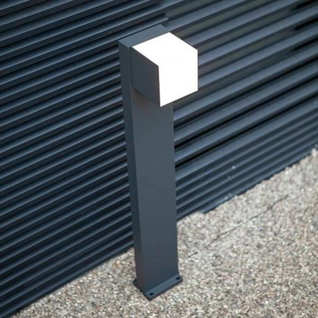 Revive Lighting Revive Outdoor Rotatable Dark Grey Bollard Light 3 Revive Lighting Revive Outdoor Rotatable Dark Grey Bollard Light - Image 3