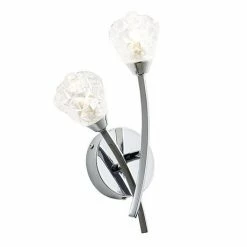 Revive Lighting Revive Chrome 2-Light Bathroom Wall Light