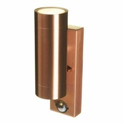 Revive Lighting Revive Outdoor PIR Modern Copper Up & Down Wall Light 7 Revive Lighting Revive Outdoor PIR Modern Copper Up & Down Wall Light -Revive Lighting Shop RV8093 D2 460