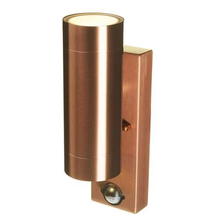 Revive Lighting Revive Outdoor PIR Modern Copper Up & Down Wall Light 3 Revive Lighting Revive Outdoor PIR Modern Copper Up & Down Wall Light - Image 3