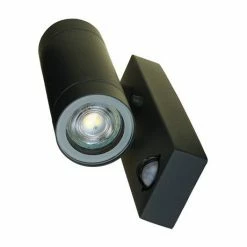 Revive Lighting Revive Outdoor PIR Modern Black Up & Down Wall Light -Revive Lighting Shop RV8094 D3 460