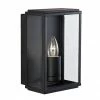 Revive Lighting Revive Outdoor Black Wall Lantern