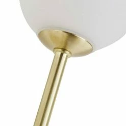 Revive Lighting Revive Satin Brass/Opal Glass 2-Light Cross Arm Wall Light -Revive Lighting Shop RV8385B D2 460