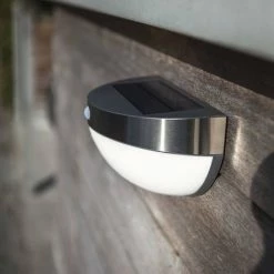 Revive Lighting Revive Outdoor Solar PIR Wall Light (W218 X L125 X H126mm) -Revive Lighting Shop RV8701 D4 460