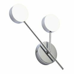 Revive Lighting Revive Chrome 2-Light LED Bathroom Wall Light