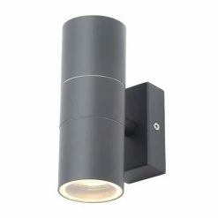 Revive Lighting Revive Outdoor Anthracite Grey Up & Down Wall Light
