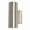 Revive Lighting Revive Outdoor Brushed Stainless Steel Up & Down Wall Light