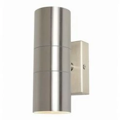 Revive Lighting Revive Outdoor Brushed Stainless Steel Up & Down Wall Light