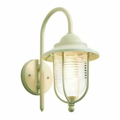 Revive Lighting Revive Outdoor Mint Green Fishermans Lantern Wall Light