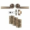 Revive Lighting Revive Regent Ultimate Door Handle Pack - Antique Brass