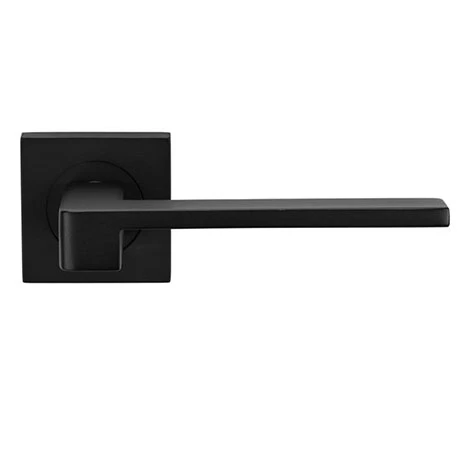 Revive Lighting Revive Decor Square Lever Door Handles - Matt Black 1 Revive Lighting Revive Decor Square Lever Door Handles - Matt Black
