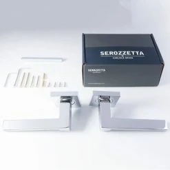 Revive Lighting Revive Decor Square Lever Door Handles - Polished Chrome 5 Revive Lighting Revive Decor Square Lever Door Handles - Polished Chrome -Revive Lighting Shop RVD2PC AAAA 460