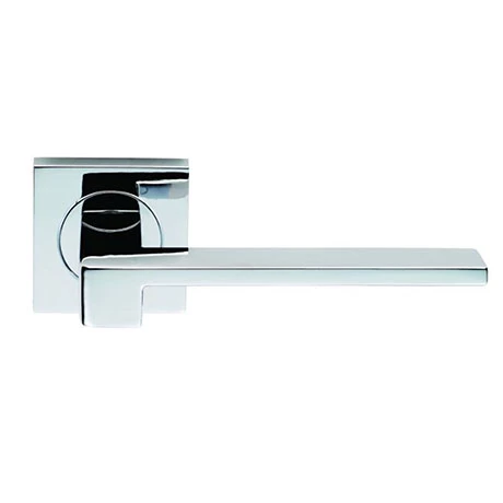 Revive Lighting Revive Decor Square Lever Door Handles - Polished Chrome 1 Revive Lighting Revive Decor Square Lever Door Handles - Polished Chrome