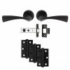 Revive Lighting Revive Elba Ultimate Door Handle Pack - Matt Black