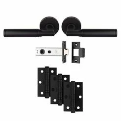Revive Lighting Revive Regent Ultimate Door Handle Pack - Matt Black