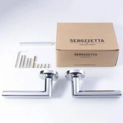 Revive Lighting Revive Nino Round Lever Door Handles - Polished Chrome 7 Revive Lighting Revive Nino Round Lever Door Handles - Polished Chrome -Revive Lighting Shop RVN2PC AAA 460