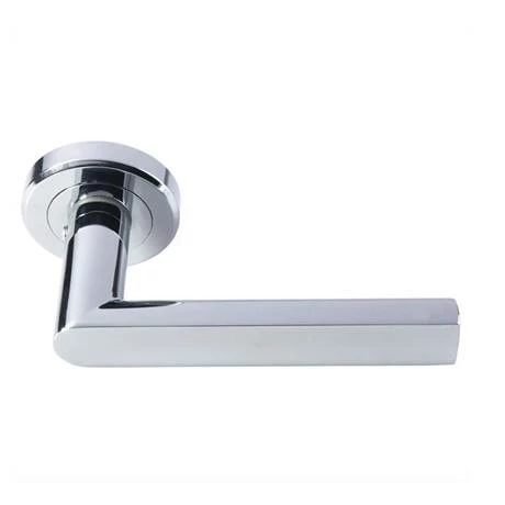 Revive Lighting Revive Nino Round Lever Door Handles - Polished Chrome 3 Revive Lighting Revive Nino Round Lever Door Handles - Polished Chrome - Image 3