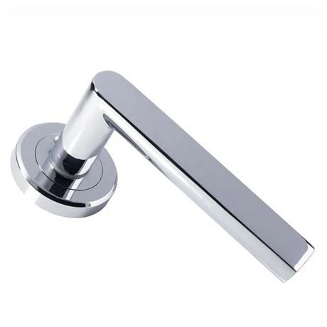 Revive Lighting Revive Nino Round Lever Door Handles - Polished Chrome 2 Revive Lighting Revive Nino Round Lever Door Handles - Polished Chrome - Image 2
