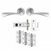 Revive Lighting Revive Elba Ultimate Door Handle Pack - Polished Chrome