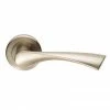 Revive Lighting Revive Rise Curved Lever Door Handles - Satin Nickel