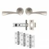 Revive Lighting Revive Elba Ultimate Door Handle Pack - Satin Nickel