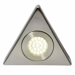 Revive Lighting Revive Triangle LED Under Cabinet Light Satin Nickel