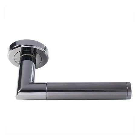 Revive Lighting Revive Vesta Round Lever Door Handles - Black Nickel 3 Revive Lighting Revive Vesta Round Lever Door Handles - Black Nickel - Image 3