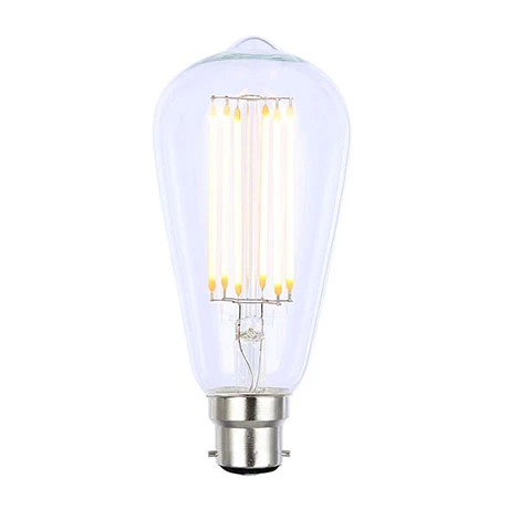 Revive Lighting Revive B22 LED Filament Bayonet Bulb - Clear Glass 1 Revive Lighting Revive B22 LED Filament Bayonet Bulb - Clear Glass