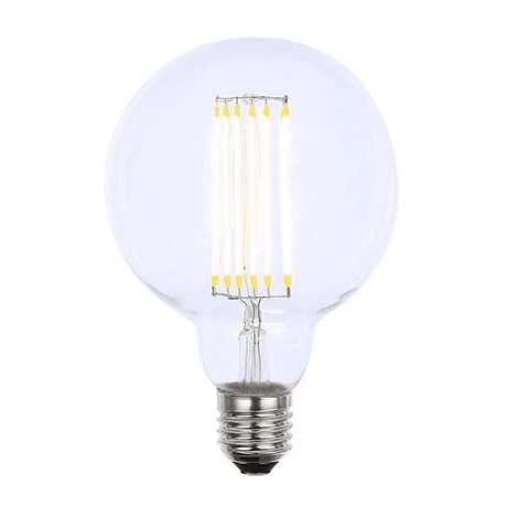 Revive Lighting Revive Large E27 LED Filament Globe Bulb - Clear Glass 1 Revive Lighting Revive Large E27 LED Filament Globe Bulb - Clear Glass